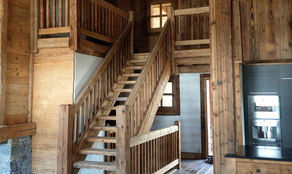 escalier bois